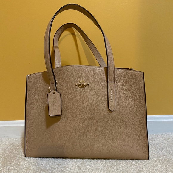 Coach Bag- tan - Picture 1 of 7